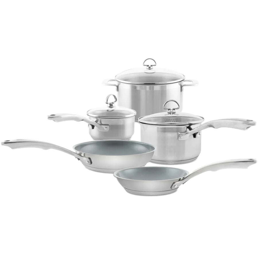 Induction 21 Steel Cookware Set - 8 pieces