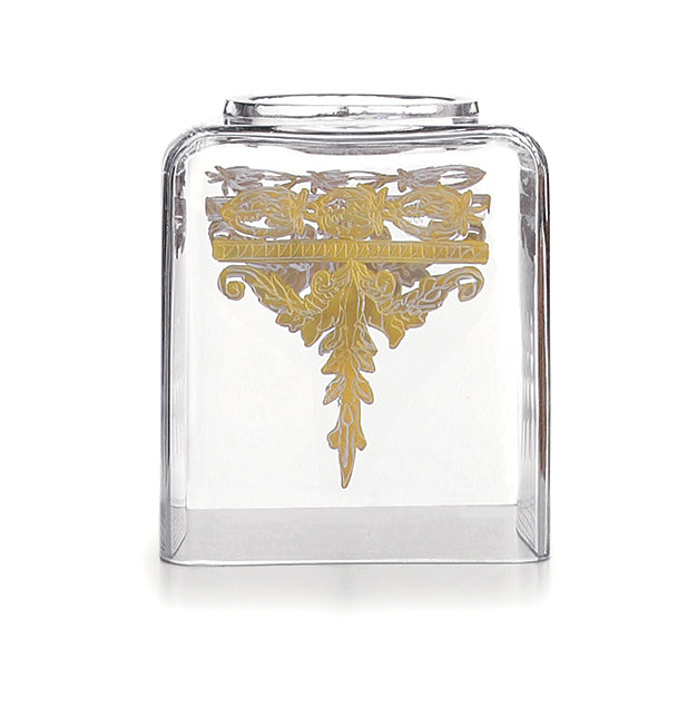 Arte Italica Baroque Gold Tissue Holder