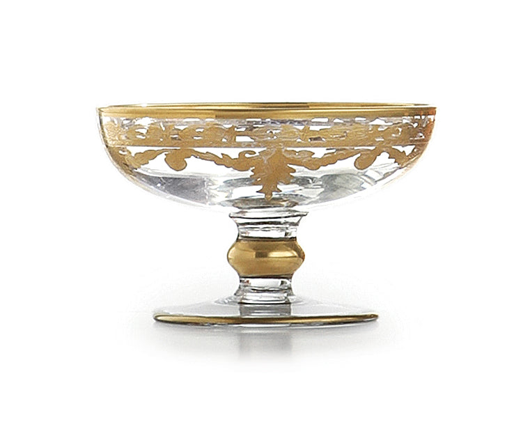 Arte Italica Baroque Gold Compote/Soap Dish