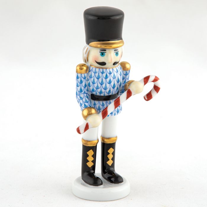 Small Nutcracker with Candy Cane