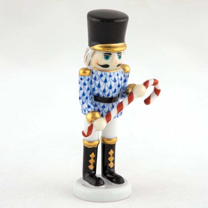 Small Nutcracker with Candy Cane