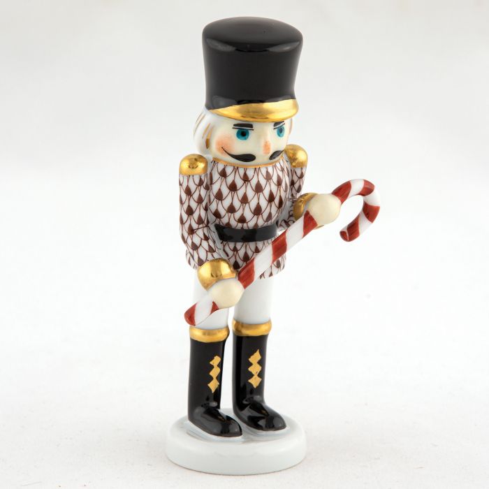 Small Nutcracker with Candy Cane