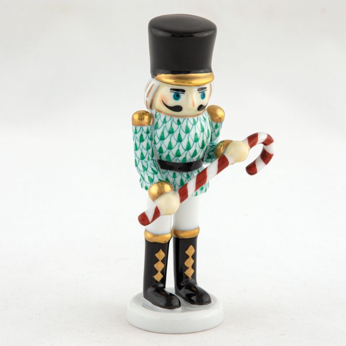 Small Nutcracker with Candy Cane
