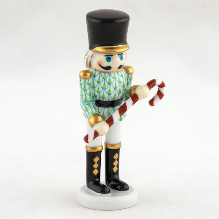 Small Nutcracker with Candy Cane