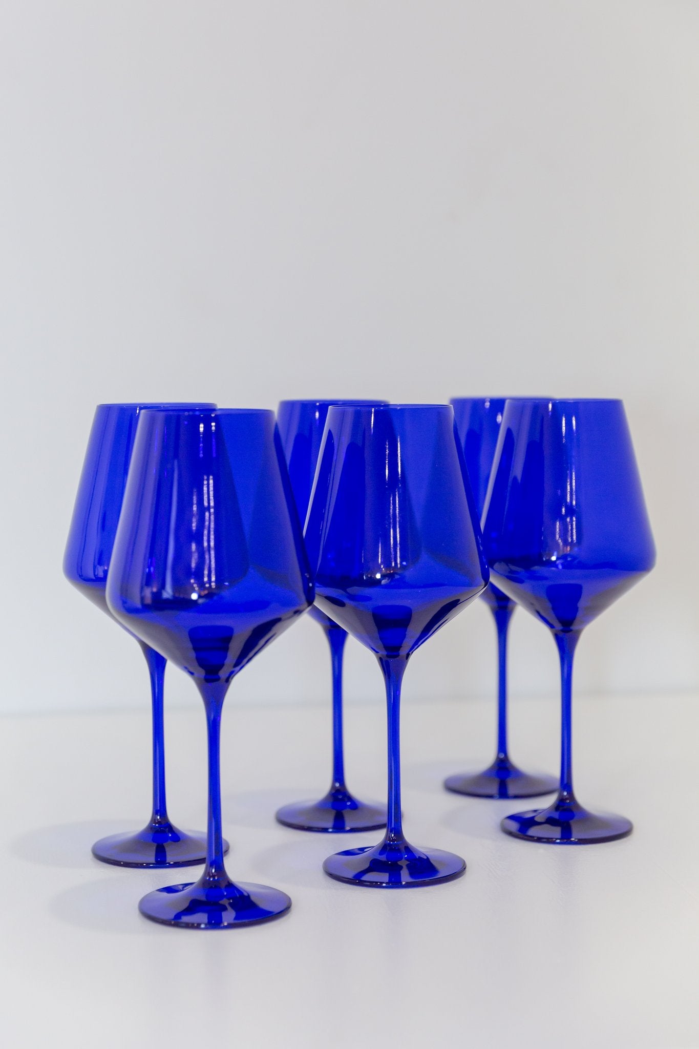 Estelle Colored Wine Stemware - Set of 6