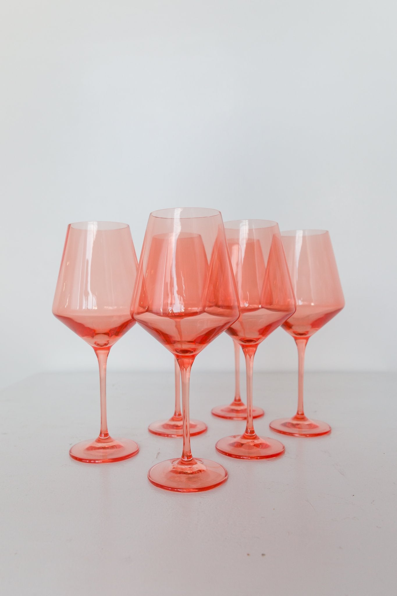 Estelle Colored Wine Stemware - Set of 6