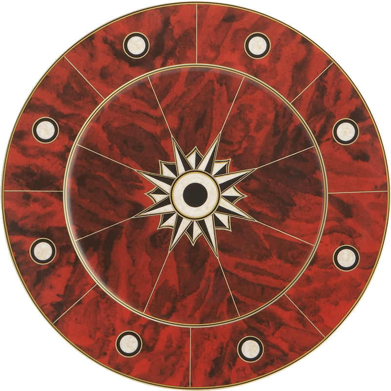 Mottahedeh Tortoise Service Plate