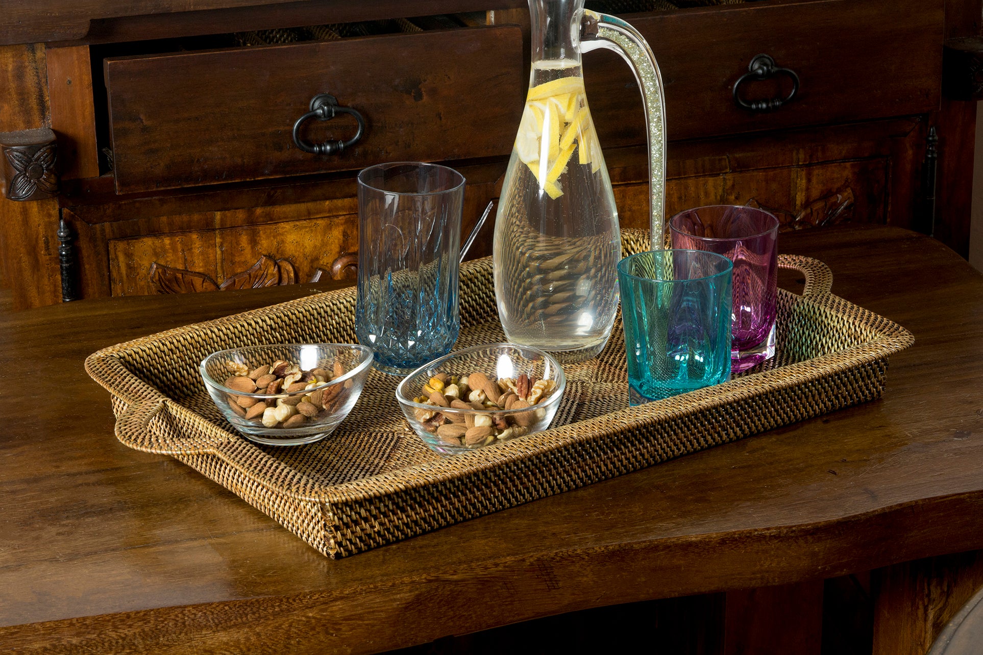 Rectangular Tray with Handles