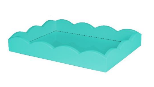 11x8 Scalloped Tray