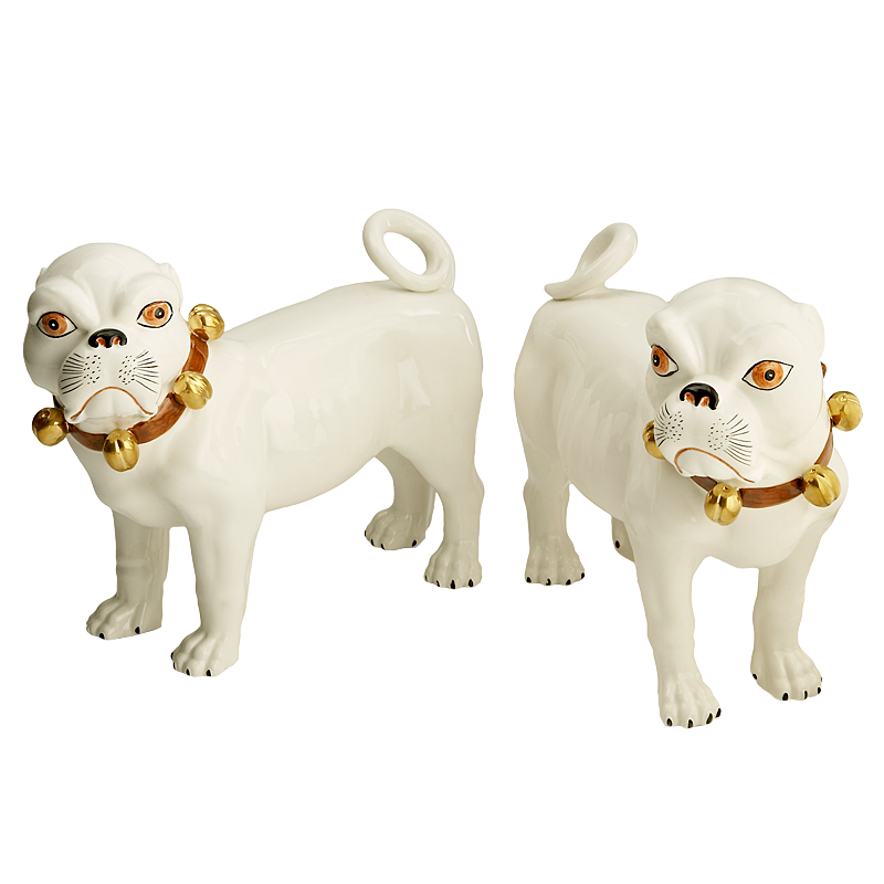 Mottahedeh Bulldogs Brown Collar (Pair)