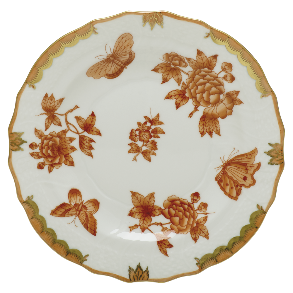 Fortuna Rust Salad Plate 7.5"d