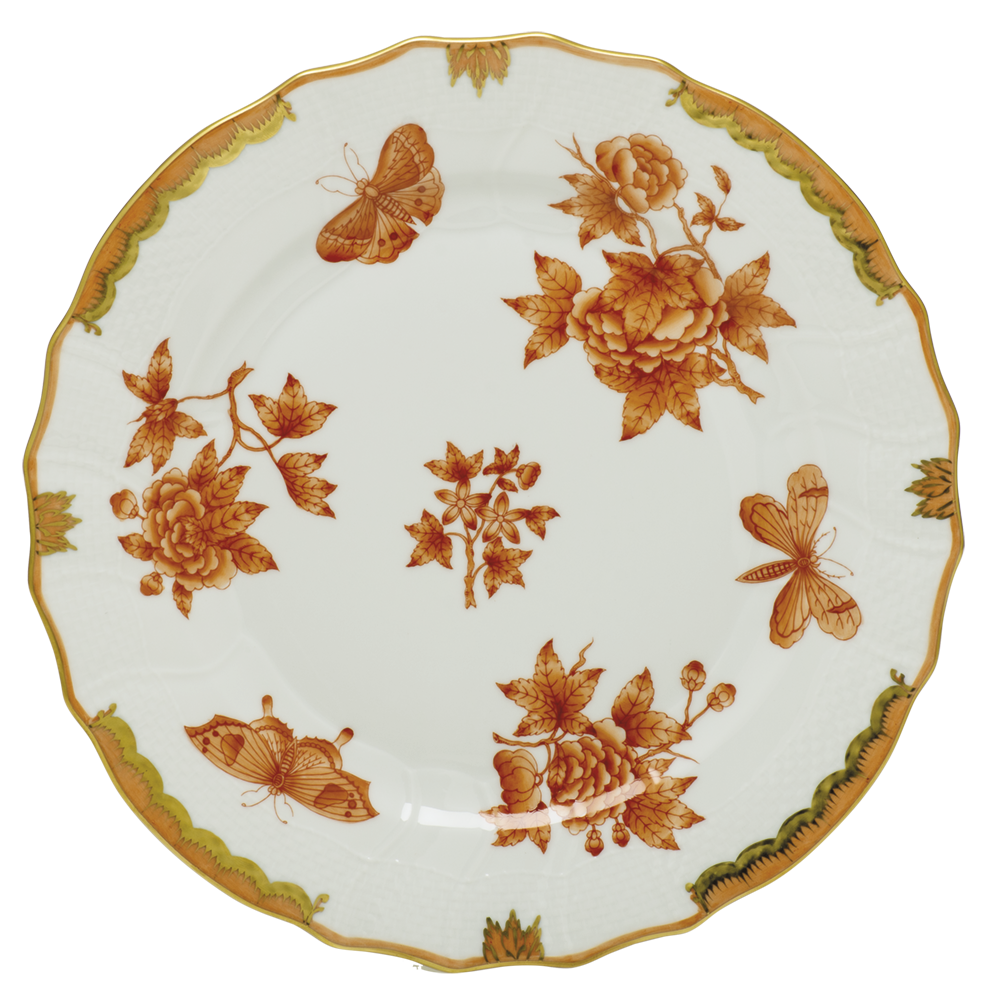 Fortuna Rust Dinner Plate 10.5"d