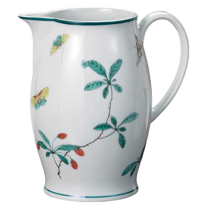 Mottahedeh Famille Verte Pitcher