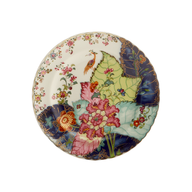 Mottahedeh Tobacco Leaf Bread & Butter Plate