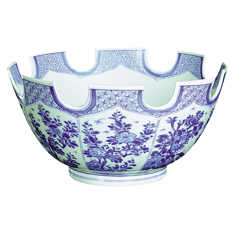 Blue & White Monteith Bowl