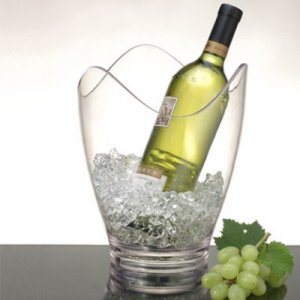 Wine Bucket with Wave Edge