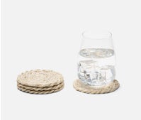 Whitley Jute Coasters Set / 4