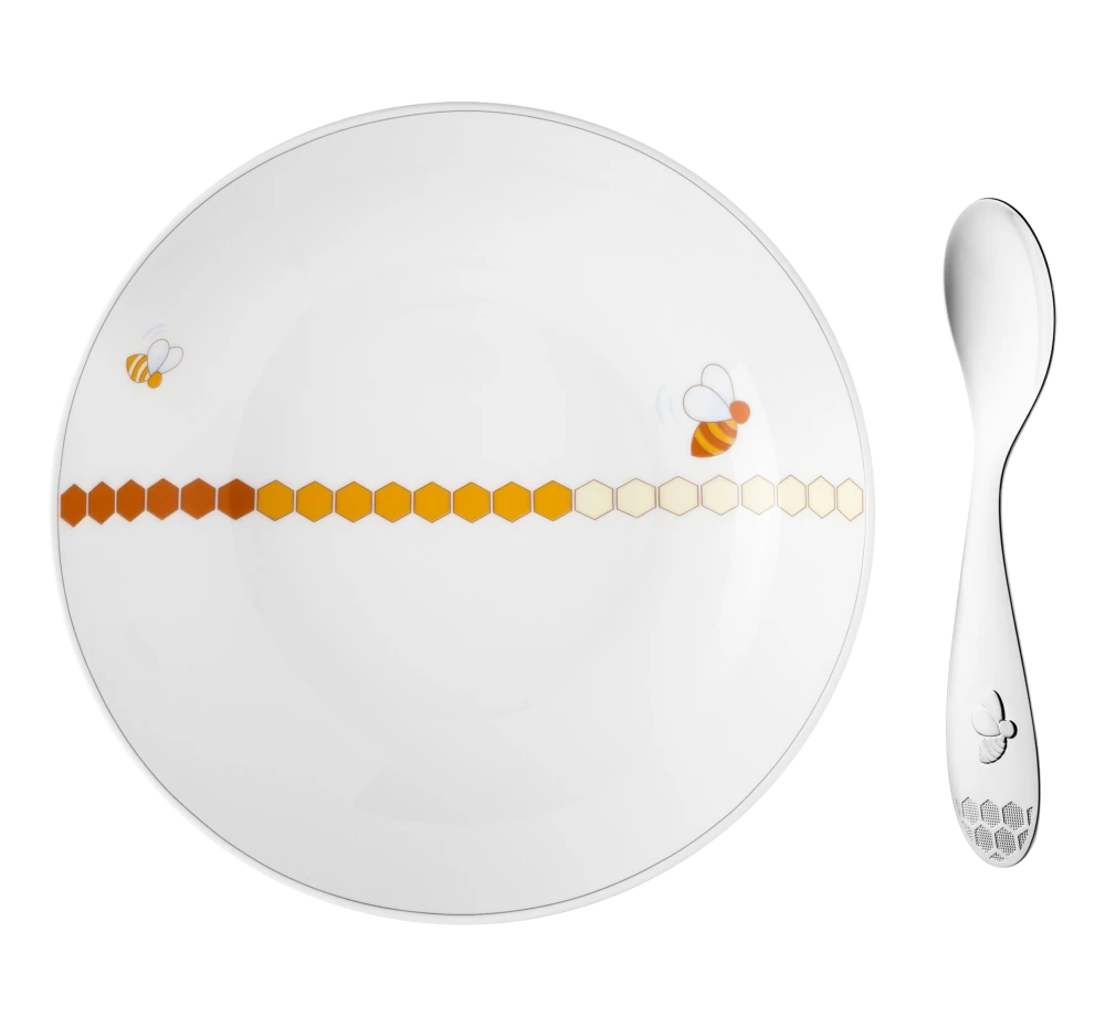 BeeBee Child's Set Bowl and Spoon