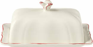 Filet Coral Butter Dish