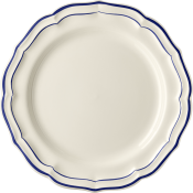 Filet Cobalt Dessert Plate