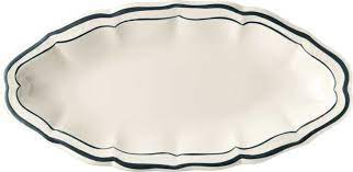 Filet Ocean Blue Pickle Dish