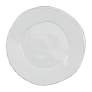 Lastra White European Dinner Plate
