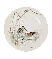 Sologne Dessert Plate Snipe