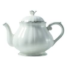 Filet Taupe Teapot