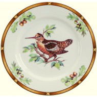 Game Birds Woodcock Bread Plate