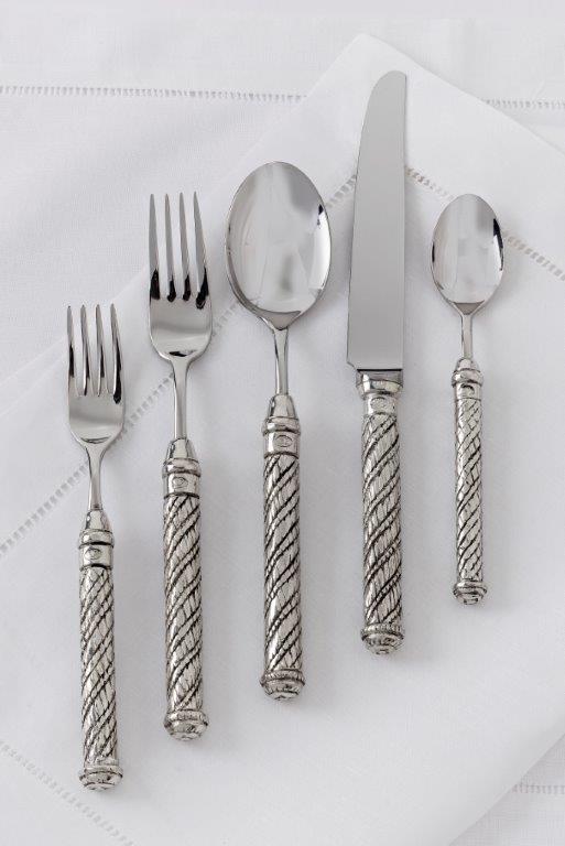 Julie Wear Genova Pewter Flatware