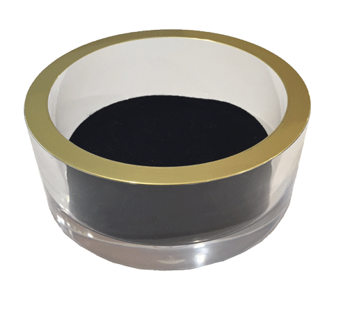 Acrylic Wine Coaster w/Gold Rim