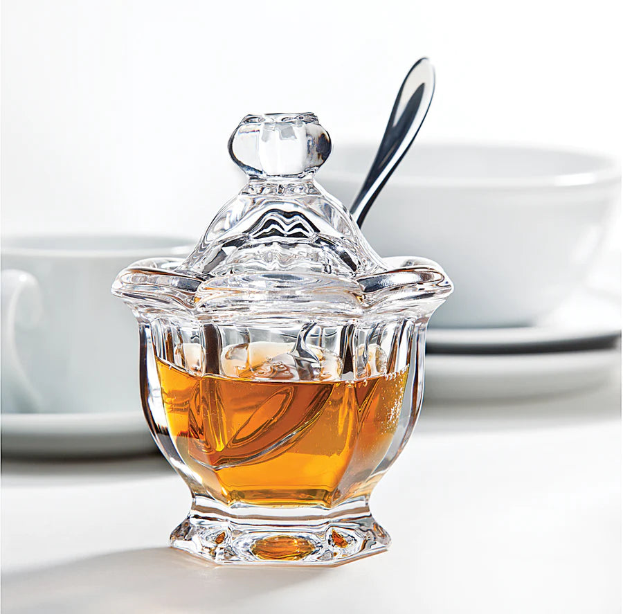 Honey/Jam Pot with Spoon