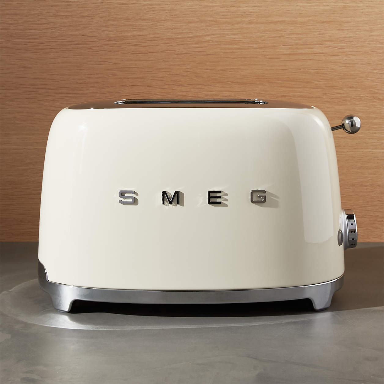 2-Slice Toaster - Cream