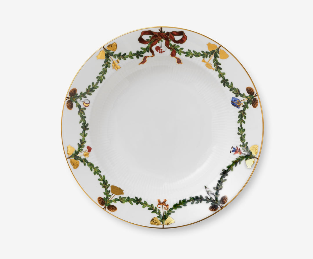 Star Fluted Deep Plate