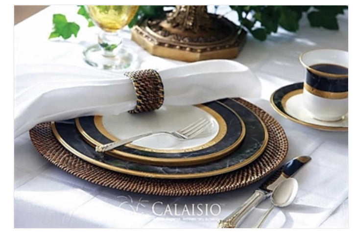 Charger Round 13" diameter, set / 4 pcs