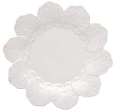 Geranium - Dinner Plate White