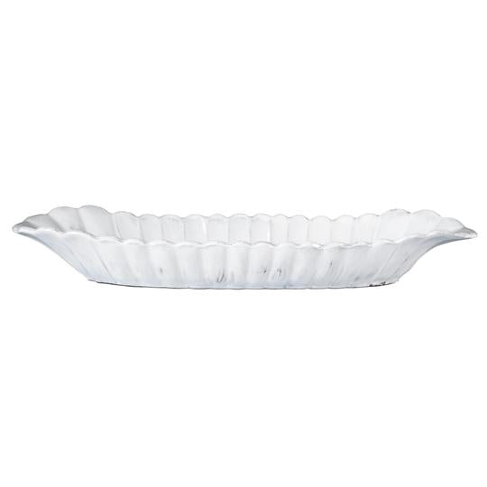 Vietri Incanto Scallop Bread Server