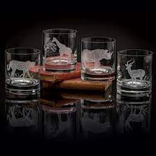 Safari Old Fashioned Glasses I