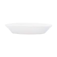 Vietri Lastra White Small Oval Baker