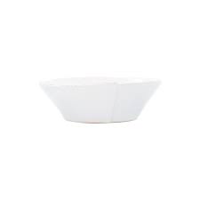 Vietri Lastra White Small Oval Bowl