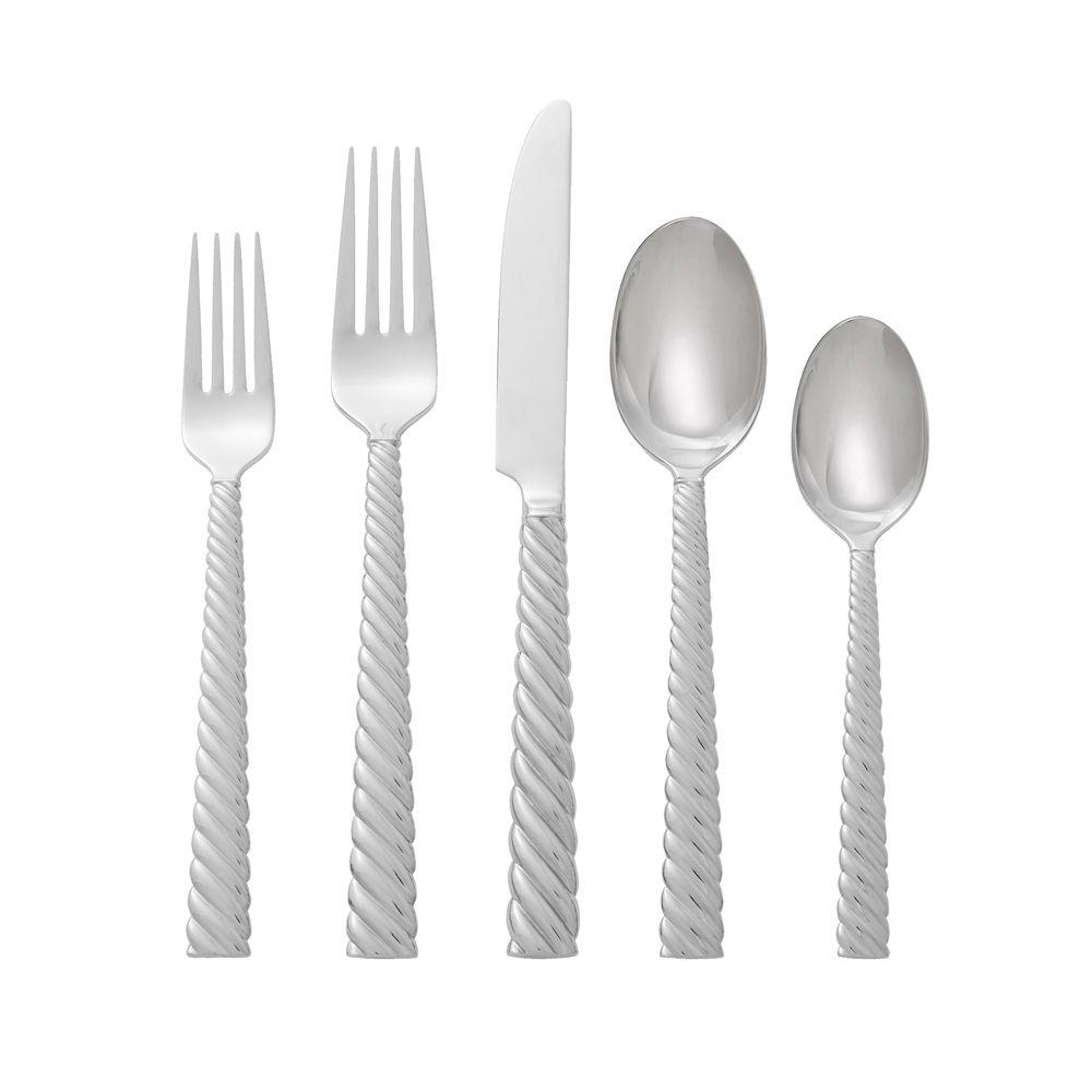 Twist 5-Piece Flatware Set