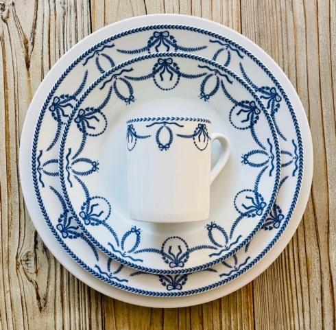 Pauline Bleu Dessert Plate