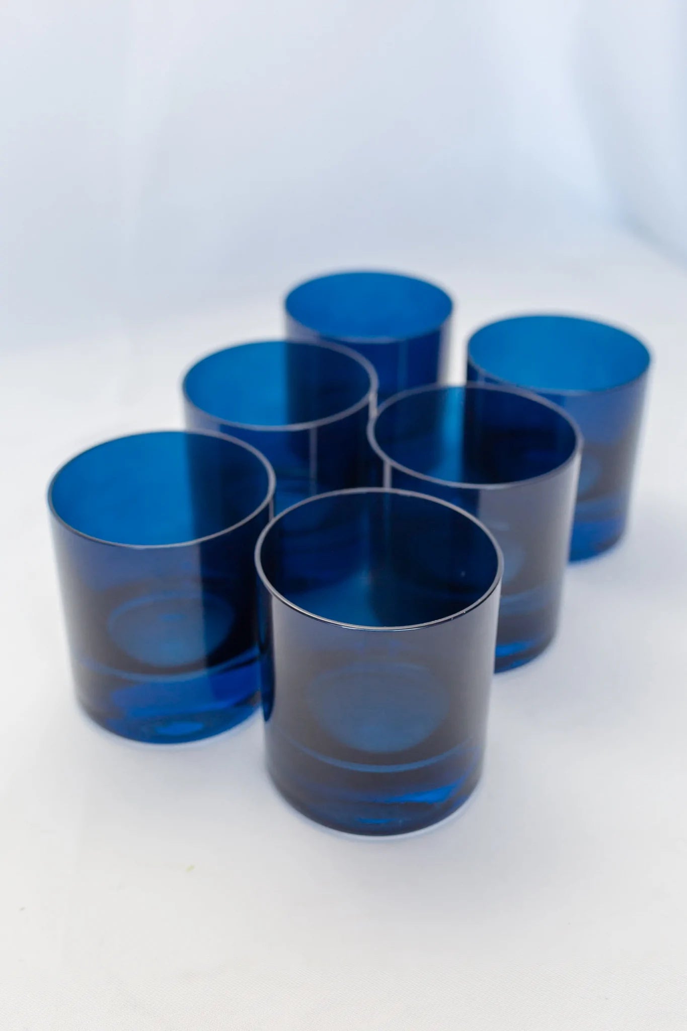Estelle Colored Rocks Glass - Set of 6
