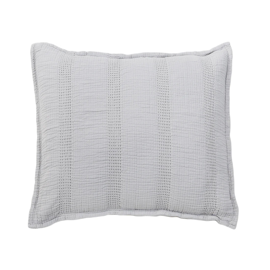 Nantucket Matelasse Shams - Grey