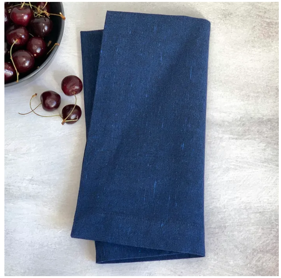 Cotton Indigo Napkin - Set of 8