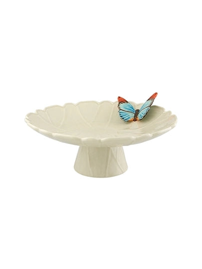 Cloudy Butterflies Cake Plate