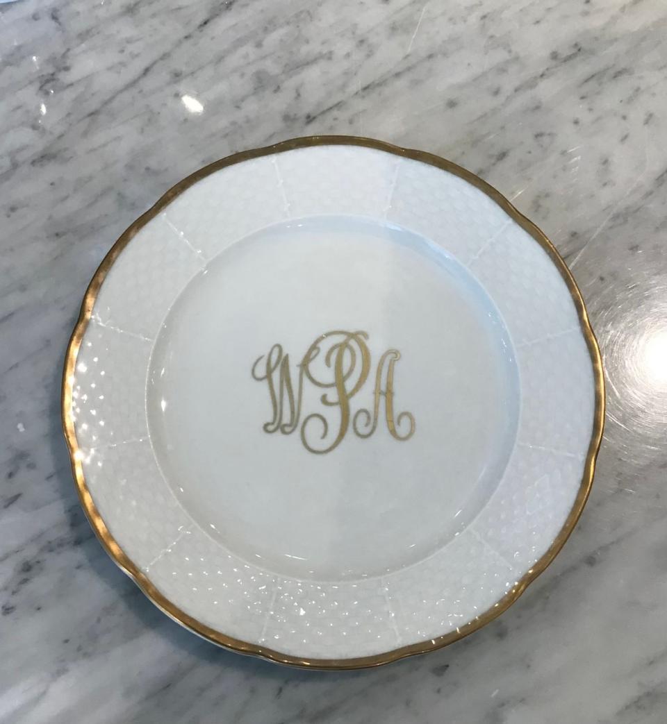 Sea Island Gold Dinner - Mongrammed