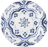 Iberian Indigo Side/Cocktail Plate