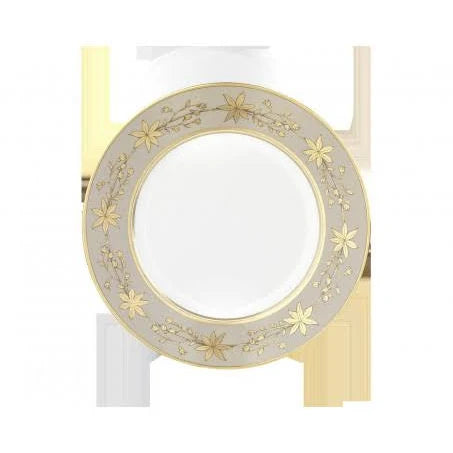 Voliere Taupe Dinner Plate