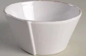 Melamine Lastra White Stacking Cereal Bowl